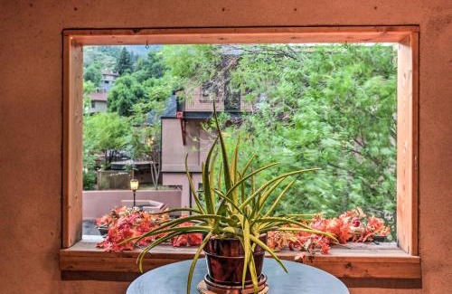 Manitou Springs Apartment | Downtown Manitou Springs Home Tranquil Creek View