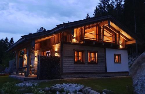 Haidmuhle Ski Chalet | Dreisessel-Chalets im bayerischen Wald - Chalet Dreisessel mit Whirlpool-Sauna-Kamin
