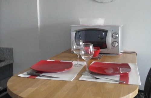 Algajola Apartment | Ds new residence, studio air conditioning, sea view terrace.
