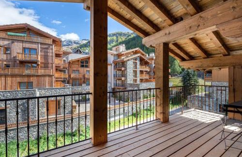 Val-d'Isere Apartment | Duplex calme avec parking et WiFi à Val d'Isère - FR-1-567-68