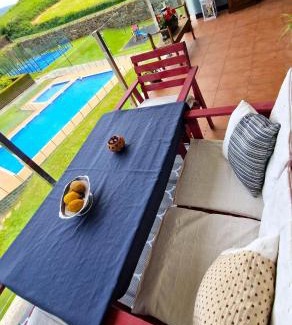 Fazouro Apartment | Duplex Deluxe Playa Foz & Piscina & Terraza & Parking