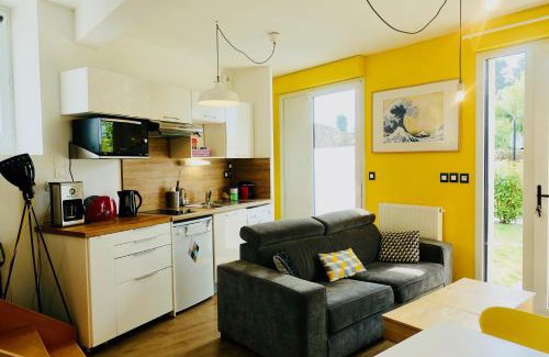 Parame House | Duplex Hermine Cosy, jardin sud & parking