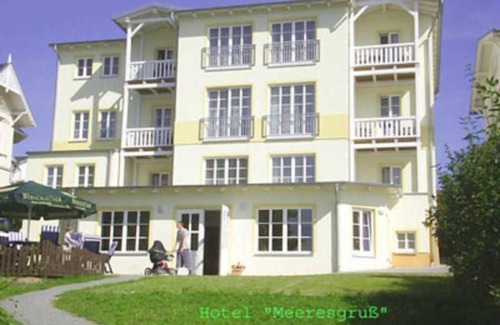 Sassnitz House | DZ 03. Standard mit Meerblick - Hotel Garni Meeresgruß