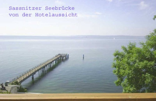 Sassnitz Hotel | DZ 15. Standard with sea view and balcony - Hotel garni Meeresgruß ***