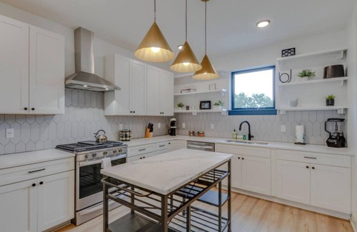 McFerrin Park Apartment | East Nash Superstar- Skyline Views Terrace- Mural