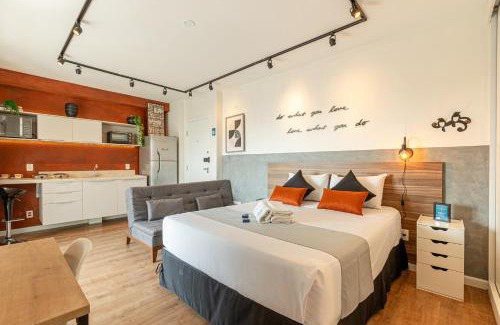 Campo Belo Apartment | Easy Star - Studio deslumbrante no Campo belo - VR03H