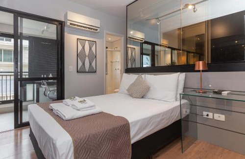 Campo Belo Apartment | Easy Star - Studio Encantador ao lado do Aeroporto de Congonhas - YY01G