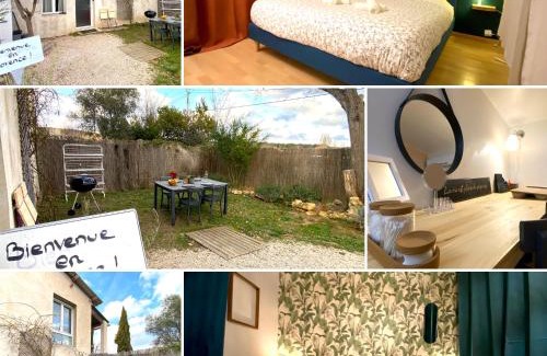 Couteron Apartment | EDEN l Jardin, Bbq, Duplex l Parking Gratuit & Super Wifi l Vue Panoramique Sainte-Victoire