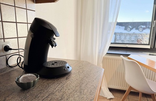 Konzen Apartment | Eifelstube | 130qm large Apartment in Monschau with fireplace and table football
