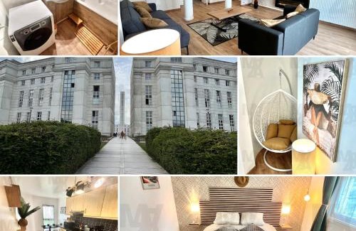 Cergy Apartment | El Cubanito Athéna - Résidence de Standing - 2 Chambres - Parking Privé - Gare à 8 min