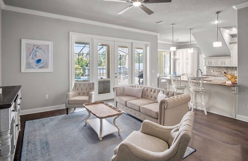 Nichols House | Elegant home with office, theater and heated pool