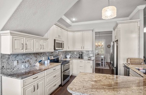 Lakeland House | Elegant Home with Pool, Office, Theater, and Fence
