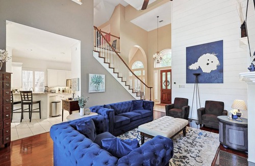 Plano House | Elegant & Luxurious 4BD Living w Pool, Patio, BBQ