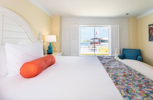 Christiansted Hotel | Elegant Room for Couples Featuring Stunning Harbor Views and Peaceful Serenity