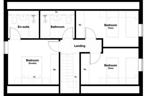 Farley House | Ellastone, woodland lodge with hot tub for 8