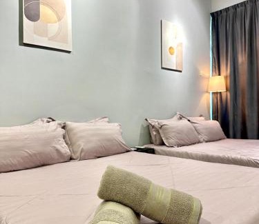 Taman Mount Austin Apartment | Emgrace 4-5pax Near AeonTebrau IKEAToppen MountAustin