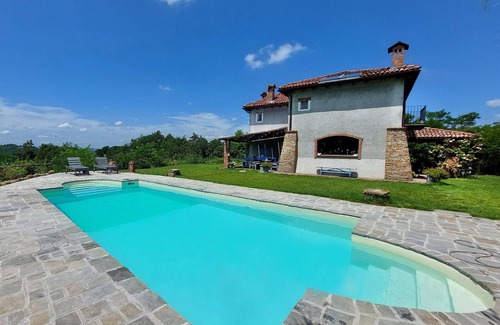 Mornese Villa | Enchanting Villa, Wonderful Sunset, Private Pool, WIFI,Dogs Allowed,FencedGarden
