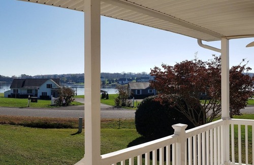 Twin Oaks House | Enjoy lake views in this cozy home w/dock, 2 firepits, indoor & outdoor fun!