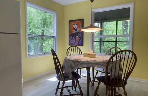 Benton Harbor Cottage | Enjoy peacefulness & nature in our pet friendly cottage along the St. Joe River.