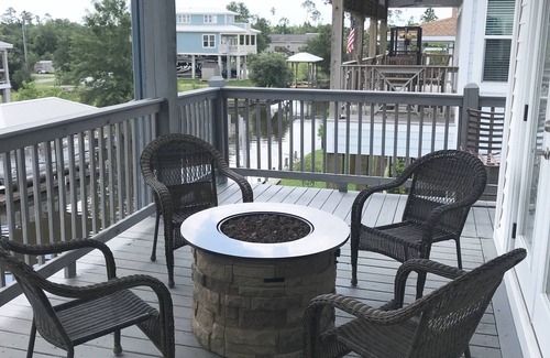 Bay St Louis House | Enjoy the views @ Sunset Bay, custom WATER FRONT home with boat dock