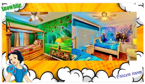 Sandy Ridge House | Epic Frozen Themed home 20 min to Disneyworld dw4