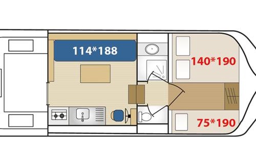 Chenille-Change Boat Rental | Epineuil - API-1-46-23