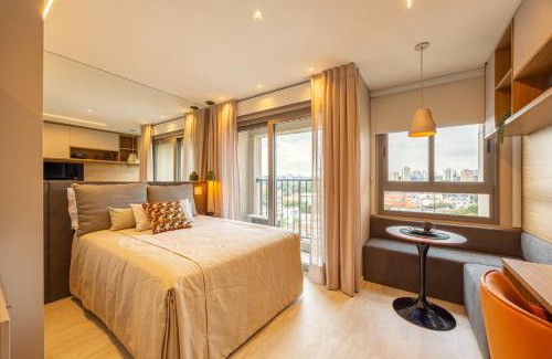Campo Belo Apartment | EQS - Residencial Quad Studios Campo Belo by Anora Spaces