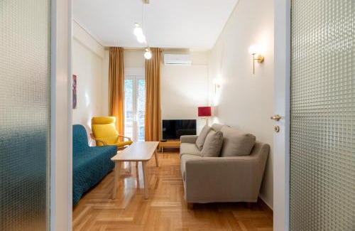 Pangrati Apartment | 'Eros' 2room 50sm Athens center 600m metro Pagrati