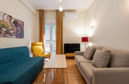 Pangrati Apartment | 'Eros' 2room 50sm Athens center 600m metro Pagrati