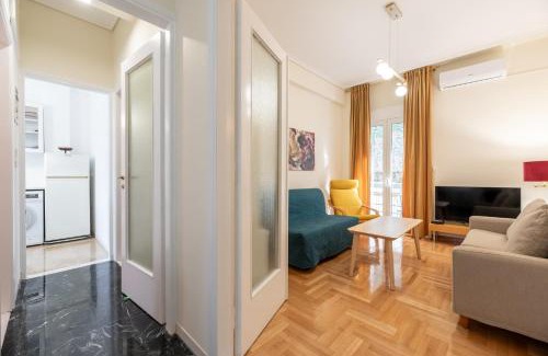 Pangrati Apartment | 'Eros' 2room 50sm Athens center 600m metro Pagrati