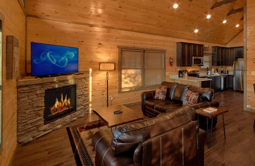Hemlock Hills Cabin | Escape to the ultimate honeymoon pool cabin with private indoor pool