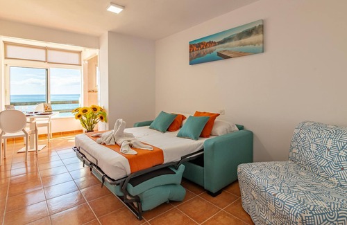 Arguineguin Apartment | Estudio con vistas al mar en el sur de la isla