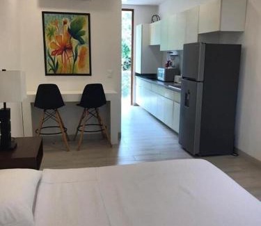 Puerto Aventuras Apartment | Estudio en Puerto Aventuras, Condominio con Alberca # 202