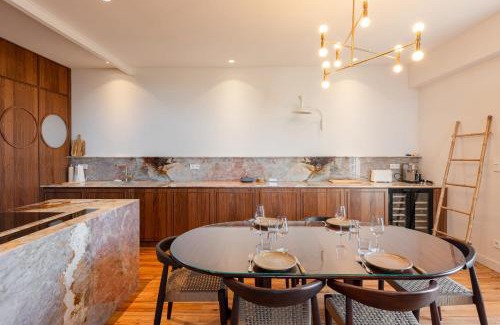 Biarritz City Centre Apartment | EUGENIE - Apt with balcony and sea view and Hotel du Palais in Biarritz