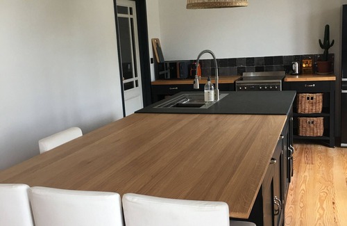 Doelan House | Exceptional view: House with large terrace and garden in Doelan