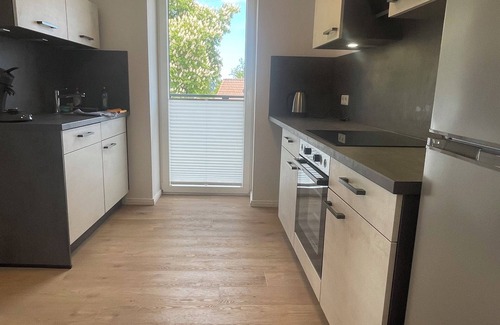 Altefaehr Apartment | Excl. Apartment with panoramic view of the Stralsund skyline - Seeblick Rügen
