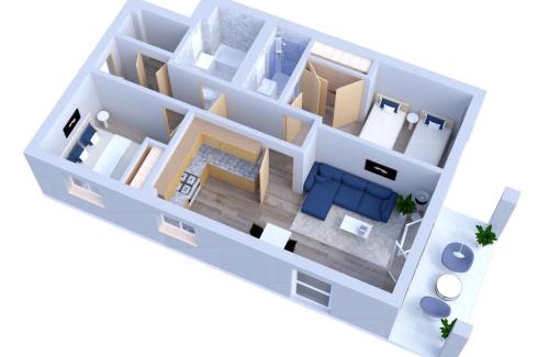 Milton Keynes Apartment | Executive Oakgrove Apartment by PAY AS U STAY
