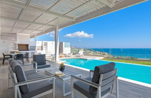 Vlicha Villa | Executive Rhodes Villa Villa Nissos Stunning Sea Views 3 Bedrooms Lindos