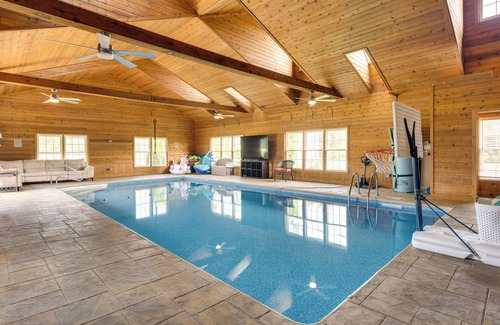 Radnor House | Expansive Radnor Home w/ Indoor Pool & Fire Pit!