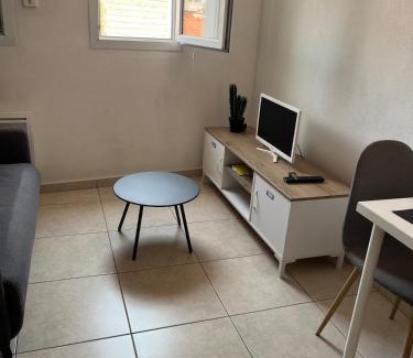 Saint-Martin Apartment | F2 moderne, proche gare, terrasse et parking prive