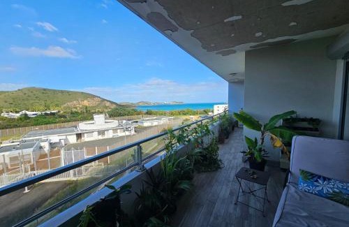 Noumea Apartment | F3 entier de standing tout équipé vue mer, piscine partagée et parking souterrain