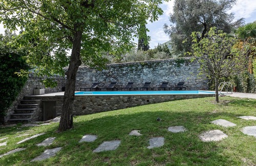 Santa Maria - Rezzonico Villa | Fabulous villa with private pool set in beautiful garden overlooking the lake