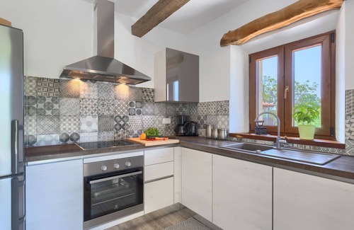 Makovci Villa | Family Casa Ida with pool and grill in Grožnjan