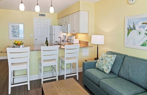 Ormond Beach Resort | Family-Friendly 2BR Oceanfront Condo – Balcony, Pool, Kitchen & Steps to Beach