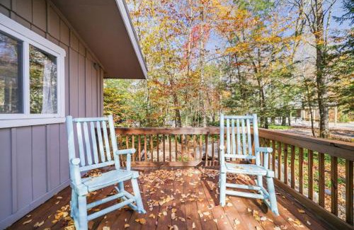 Pocono Pines House | Family Friendly Cabin With A Firepit And A Hot Tub In Heart of Poconos