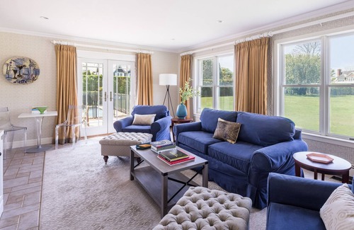 Village of Southampton Villa | Family friendly home with private beach access with tennis court on 2.6 acres.