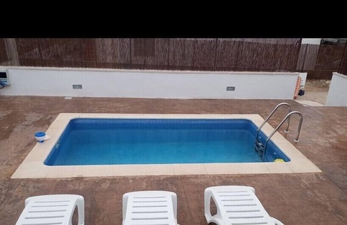 Alcanar RV Rental | Family mobile home with private pool, terrace and barbecue. "INDIAN LIME"
