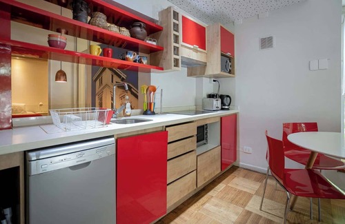 Providencia Apartment | FamilyTime Retreat: Chic 2BR Duplex with Pool in Providencia
