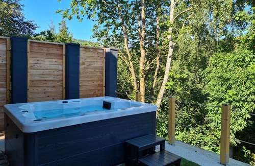 Gersfeld Ski Chalet | Fantastic chalet with outdoor WHIRLPOOL. NEW since 2023: outdoor SAUNA!