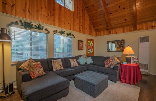 Sugarloaf House | Far Enough Cabin - Chalet style cabin, walking distance to the trails! Foosball table!